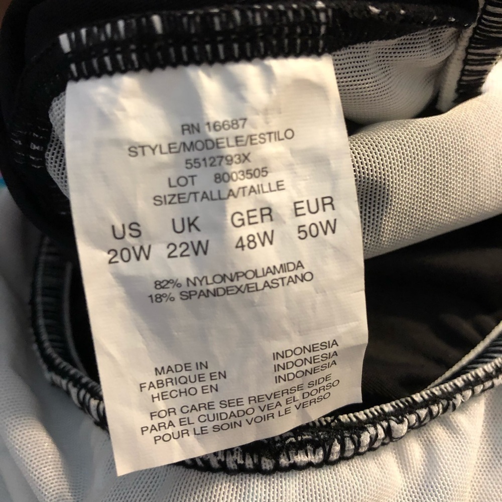 SWIM Solutions Tummy-Control Swimdress NWT - Picture 5 of 6